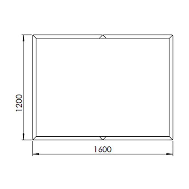 Саксия за цветя от прахово боядисана стомана Тексас xxl 160 x 120 cm