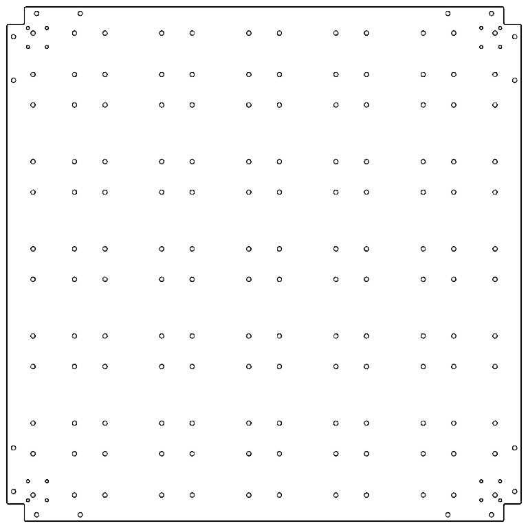 основна плоча Поцинкована стомана 120 x 120 cm