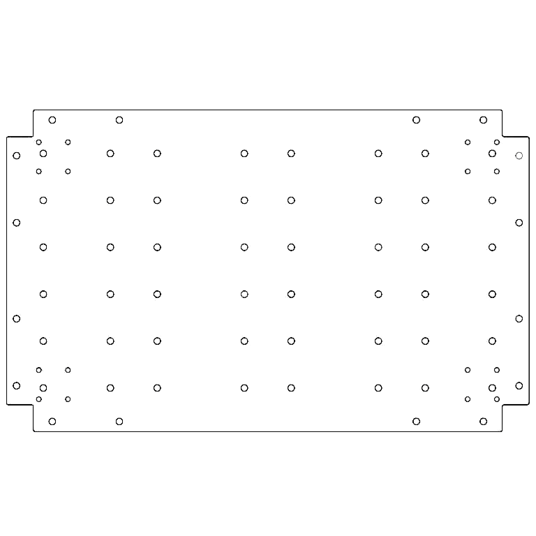 основна плоча Поцинкована стомана 50 x 80 cm