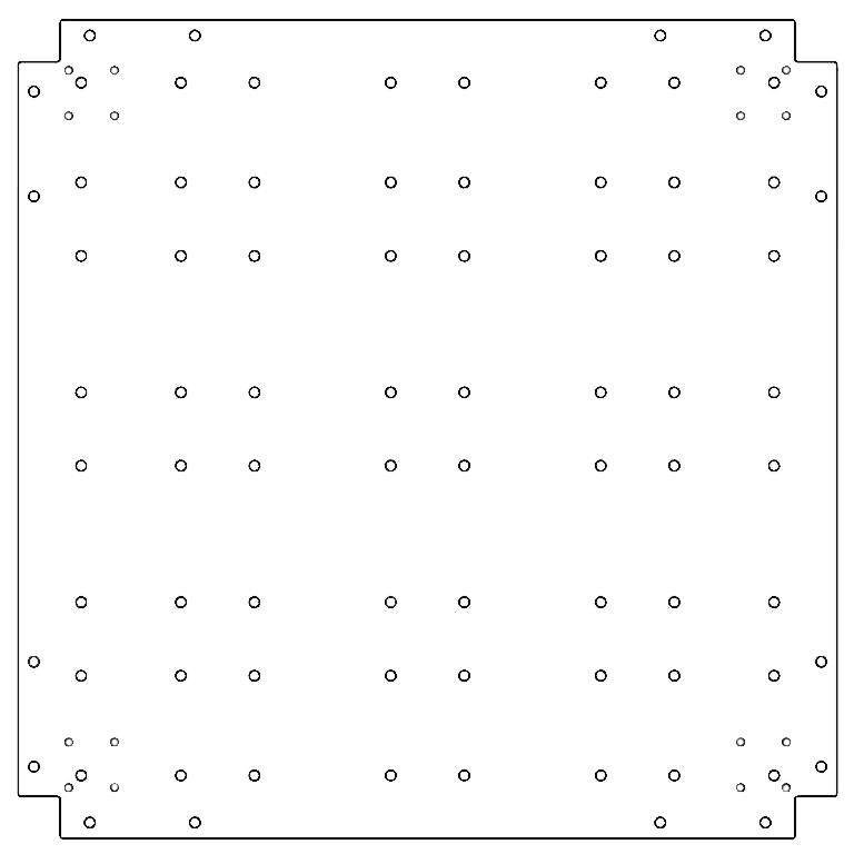 основна плоча Поцинкована стомана 80 x 80 cm