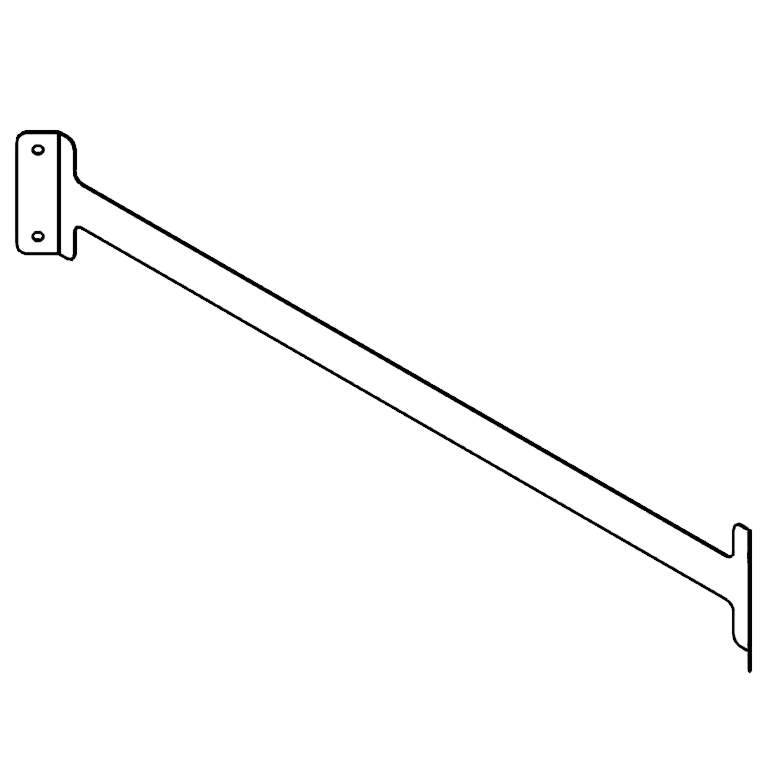 стягаща лента Поцинкована стомана 100 cm