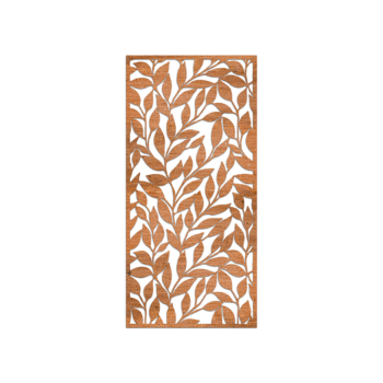 Декорация за стена от кортенова стомана - листа Small - 60 x 28,8 cm