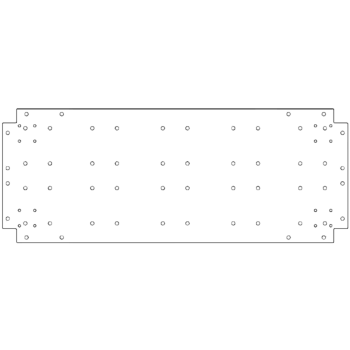 основна плоча Поцинкована стомана 40 x 100 cm