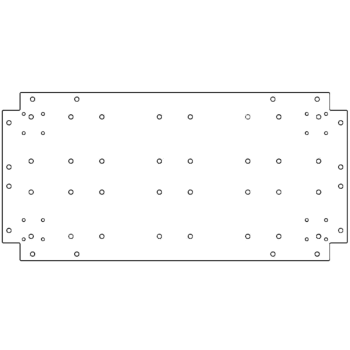 основна плоча Поцинкована стомана 40 x 80 cm