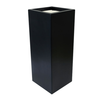 Саксия от фибростъкло - Квадрат - 40 x 40 x 120 см - С дъно