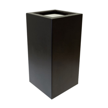 Саксия от фибростъкло - Квадрат - 50 x 50 x 100 см - С дъно