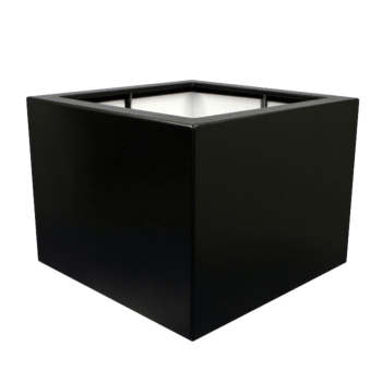 Саксия от фибростъкло - Квадрат - 80 x 80 x 60 см - С дъно