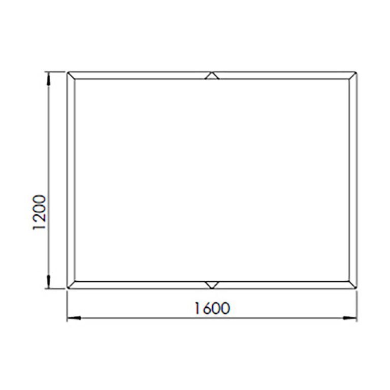 Саксия за цветя от прахово боядисана стомана Тексас xxl 160 x 120 cm