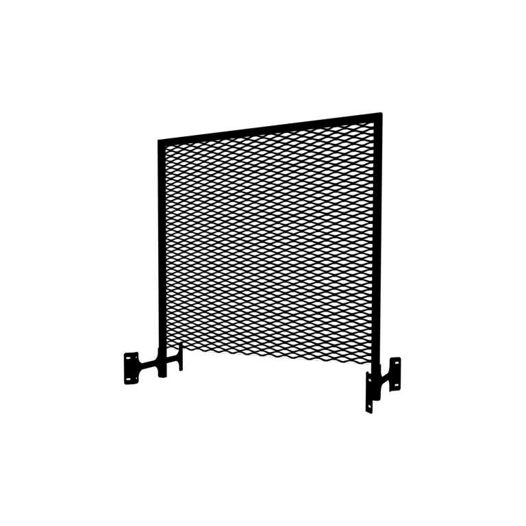 Черно pешетка за увивни растения 120 x 40 cm