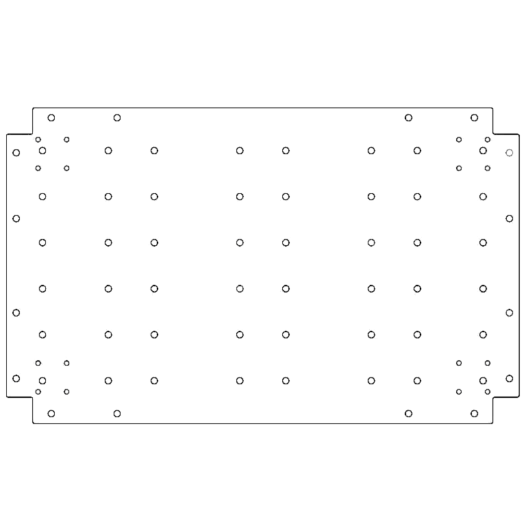 основна плоча Поцинкована стомана 50 x 80 cm
