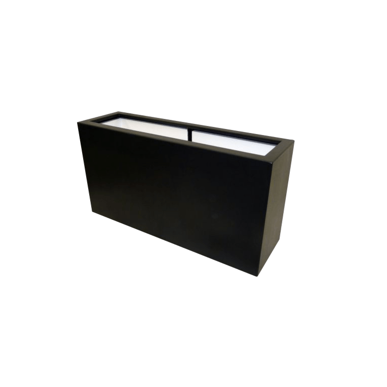 Саксия от фибростъкло - Правоъгълник - 100 x 30 x 50 см - С дъно
