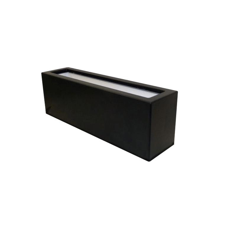Саксия от фибростъкло - Правоъгълник - 120 x 30 x 40 см - С дъно