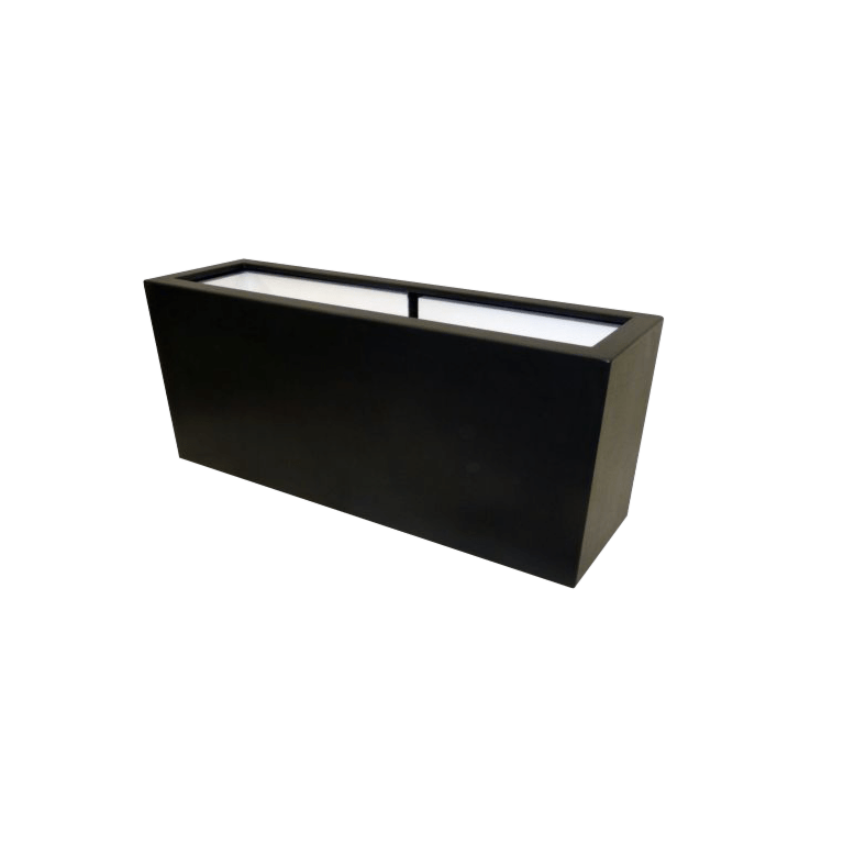 Саксия от фибростъкло - Правоъгълник - 120 x 30 x 50 см - С дъно