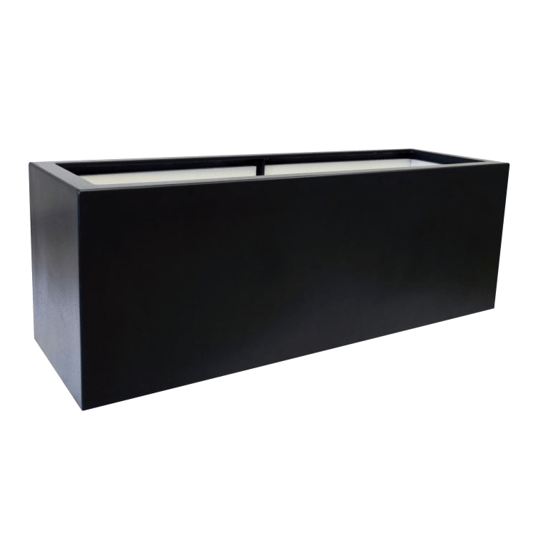 Саксия от фибростъкло - Правоъгълник - 120 x 40 x 50 см - С дъно