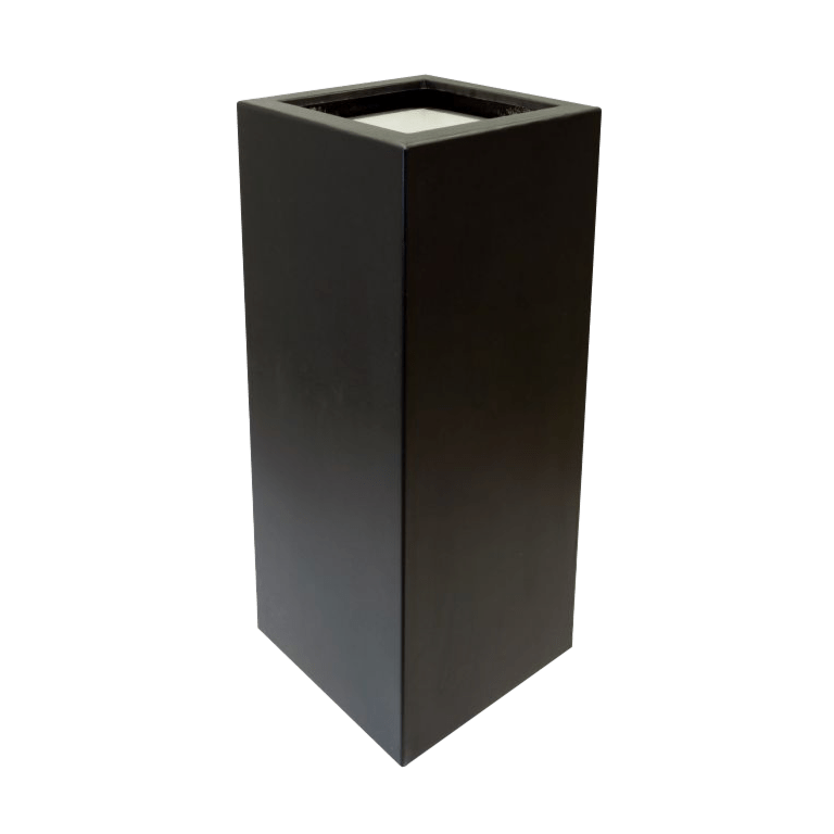 Саксия от фибростъкло - Квадрат - 50 x 50 x 120 см - С дъно