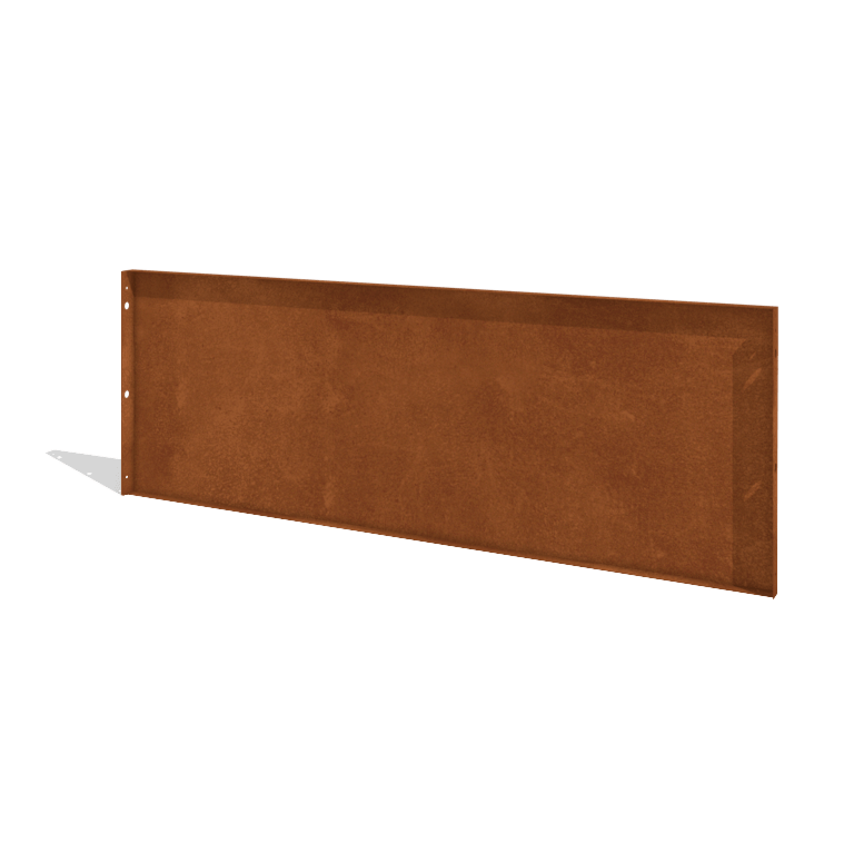 Ограда за двор от кортен стомана H панел 180 x 63,3 cm