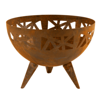 купа за огнище Кортен стомана Мичиган 58 x 58 x 42 cm