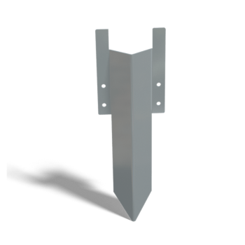 поддържащ щифт къс Поцинкована стомана 12 - 15 cm