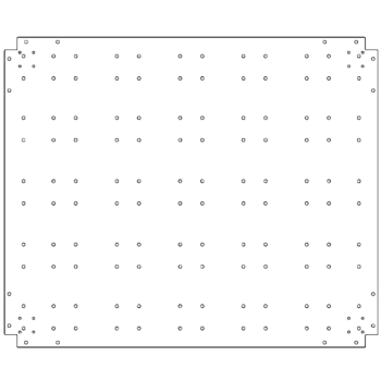 основна плоча Поцинкована стомана 100 x 120 cm
