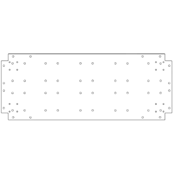 основна плоча Поцинкована стомана 40 x 100 cm