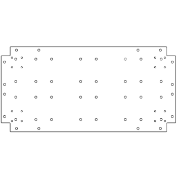 основна плоча Поцинкована стомана 40 x 80 cm