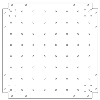 основна плоча Поцинкована стомана 70 x 70 cm
