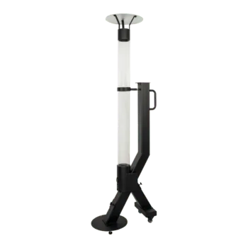 Пелетни отоплители за тераса - Rocket - Черно