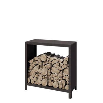 Стойка за дърва от стомана - Indiana - 100 x 40 x 100 cm - друг RAL цвят