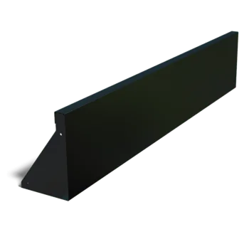 Подпорна стена от стомана - Прав - 150 x 30 cm