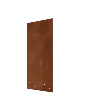 Свързваща планка от кортенова стомана - Прав - Височина на бордюрния ръб 45 cm