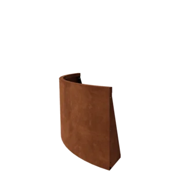 Подпорна стена от кортенова стомана - Външна извивка - 100 x 100 x 60 cm