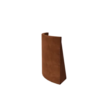 Подпорна стена от кортенова стомана - Външна извивка - 50 x 50 x 60 cm