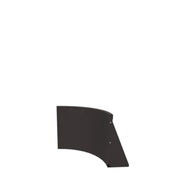 Подпорна стена от стомана - Външна извивка - 50 x 50 x 50 cm - друг RAL цвят