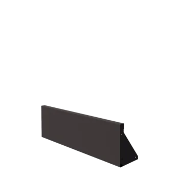 Подпорна стена от стомана - Прав - 100 x 30 cm - друг RAL цвят