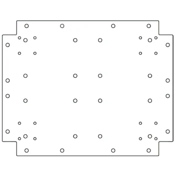 Поцинкована стоманена основа - 40 x 50 cm