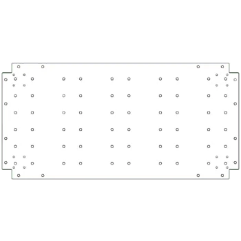 Поцинкована стоманена основа - 50 x 100 cm