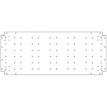 Поцинкована стоманена основа - 50 x 120 cm