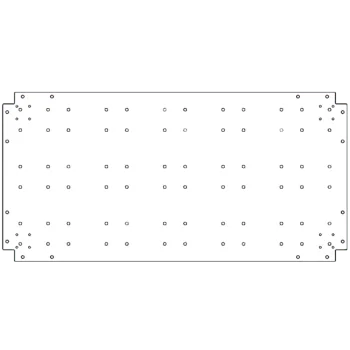 Поцинкована стоманена основа - 60 x 120 cm