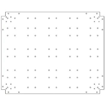 Поцинкована стоманена основа - 80 x 100 cm