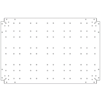 Поцинкована стоманена основа - 80 x 120 cm