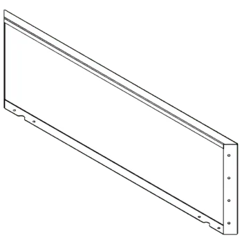 Саксии за цветя от кортенова стомана - Панел - 40 x 120 cm