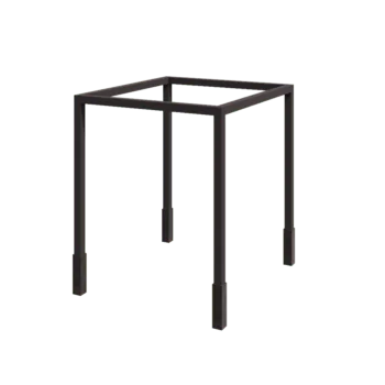 Пергола от стомана - Квадрат - 274 x 250 x 230 cm - RAL7016 матов (антрацитено сиво) - С включен бетонен фундамент