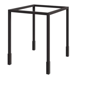 Пергола от стомана - Квадрат - 274 x 250 x 230 cm - друг RAL цвят - С включен бетонен фундамент