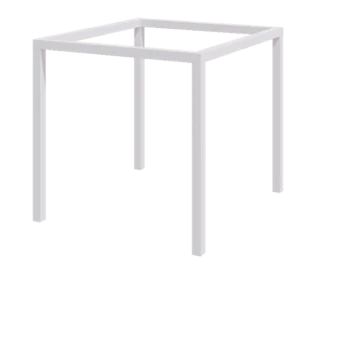 Пергола от стомана - Квадрат - 274 x 250 x 230 cm - RAL9010 матов (бял) - Без бетонен фундамент