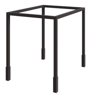 Пергола от стомана - Квадрат - 324 x 300 x 230 cm - друг RAL цвят - С включен бетонен фундамент