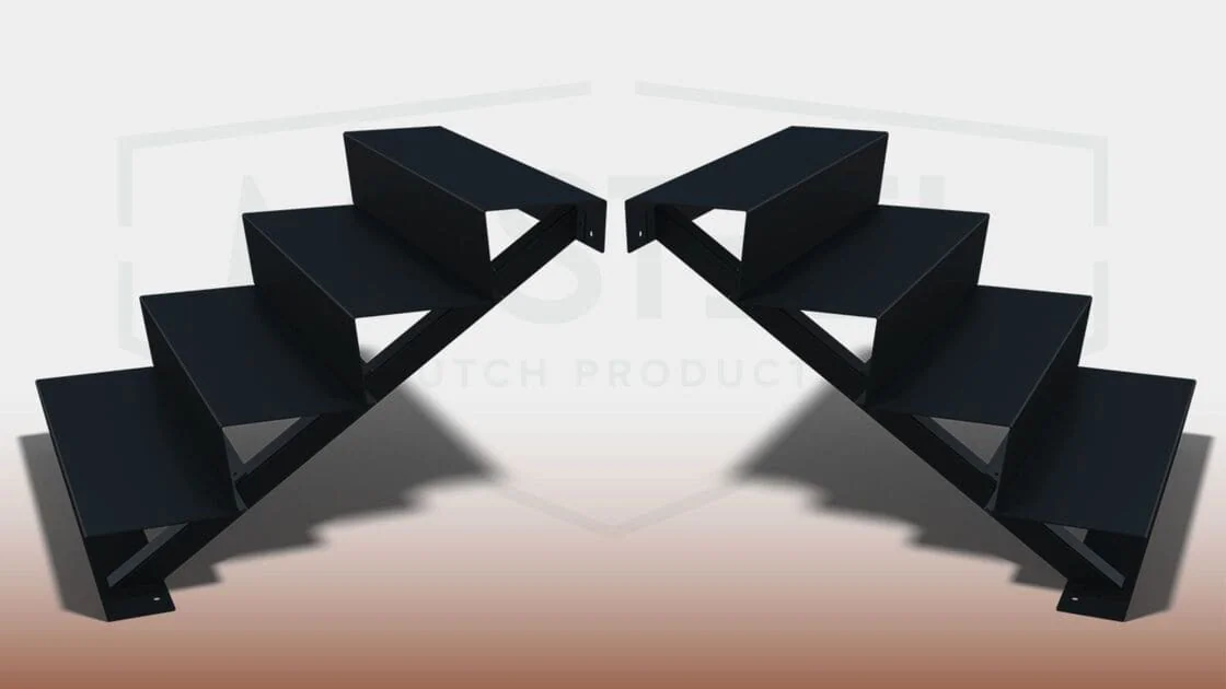 Как да инсталирате стълбище за градина от стомана?